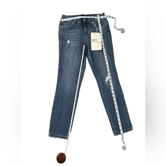 NWT 1822 Denim skinny distressed jeans sz 0 - Picture 3 of 8